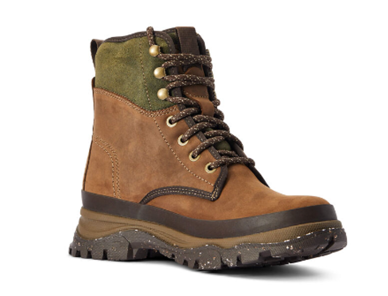 Ariat Womens Moresby Waterproof Boot Oily Distressed Brown-2